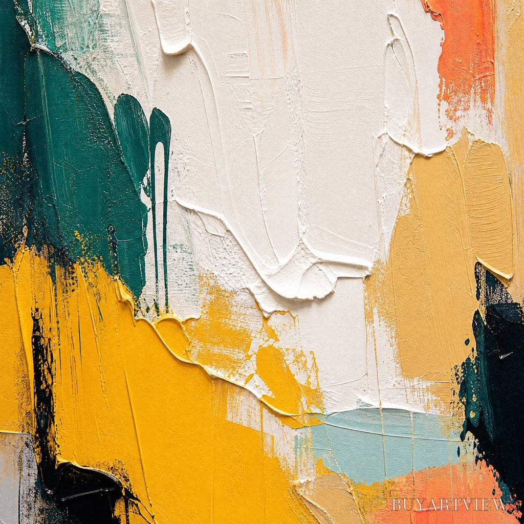 ARTOVITAS Color Pulse – Colorful Abstract Texture Painting - image 3