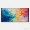 ARTOVITAS Carnival Wings – Colorful Wing Abstract Painting - image 1