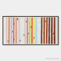 ARTOVITAS Our Walks – Colorful Textured Abstract Painting of Life's Journeys - image 1