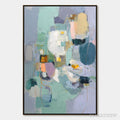 ARTOVITAS Morning Chorus – Colorful Modern Abstract Composition Painting - image 1