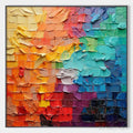 ARTOVITAS Chroma Flow – Textured Abstract Impasto Oil Painting - image 1