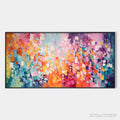 ARTOVITAS Confetti Dreams – Textured Abstract Oil Painting - image 1