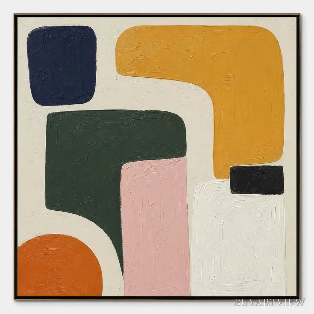 ARTOVITAS Garden Shapes – Modern Organic Shape Abstract - image 1