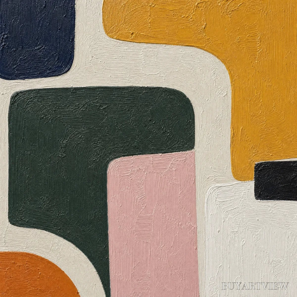 ARTOVITAS Garden Shapes – Modern Organic Shape Abstract - image 3
