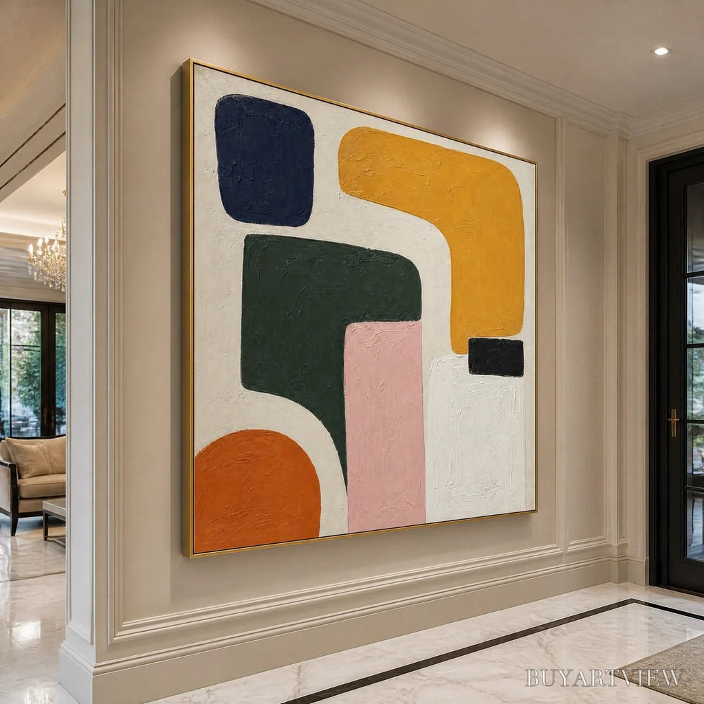 ARTOVITAS Garden Shapes – Modern Organic Shape Abstract - image 4