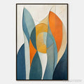 ARTOVITAS Solstice – Textured Geometric Abstract Oil Painting - image 1