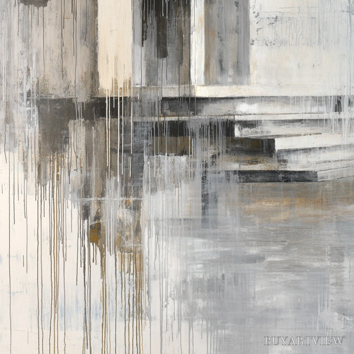 ARTOVITAS Sanctuary – Abstract Architectural Painting - image 3