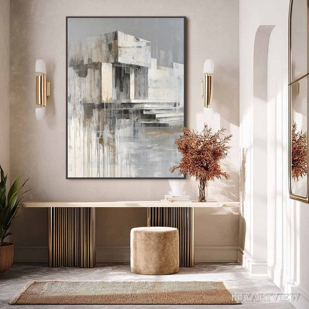 ARTOVITAS Sanctuary – Abstract Architectural Painting - image 4