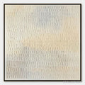 ARTOVITAS Whispered Plaster – White Textured Minimalist Abstract - image 1
