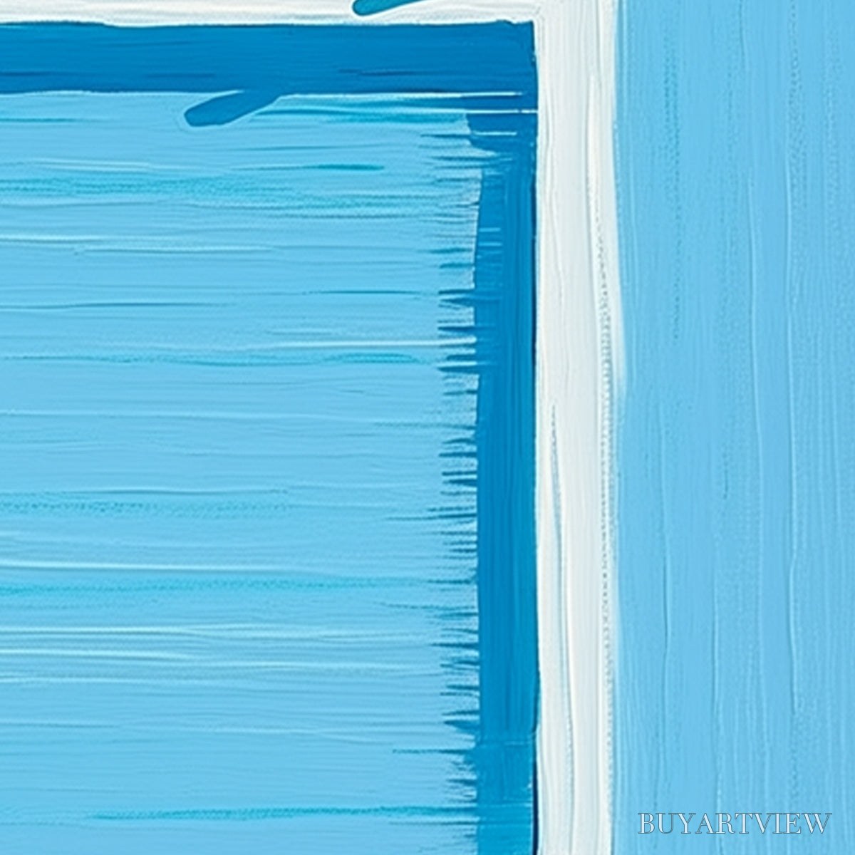ARTOVITAS the Plunge – Minimalist Modern Art of a Summer Pool Scene - image 3
