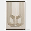 ARTOVITAS Arcade – Textured Minimalist Architectural Abstract Painting - image 1