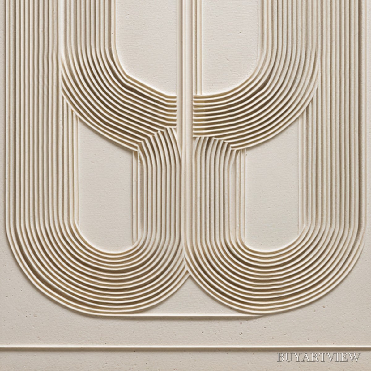 ARTOVITAS Arcade – Textured Minimalist Architectural Abstract Painting - image 3