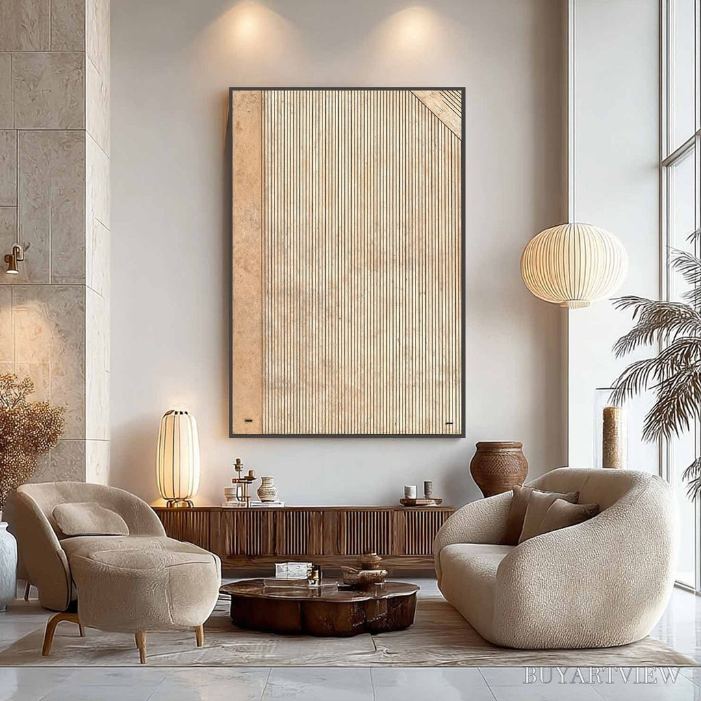 ARTOVITAS Codex – Minimalist Architectural Line Art Painting - image 4
