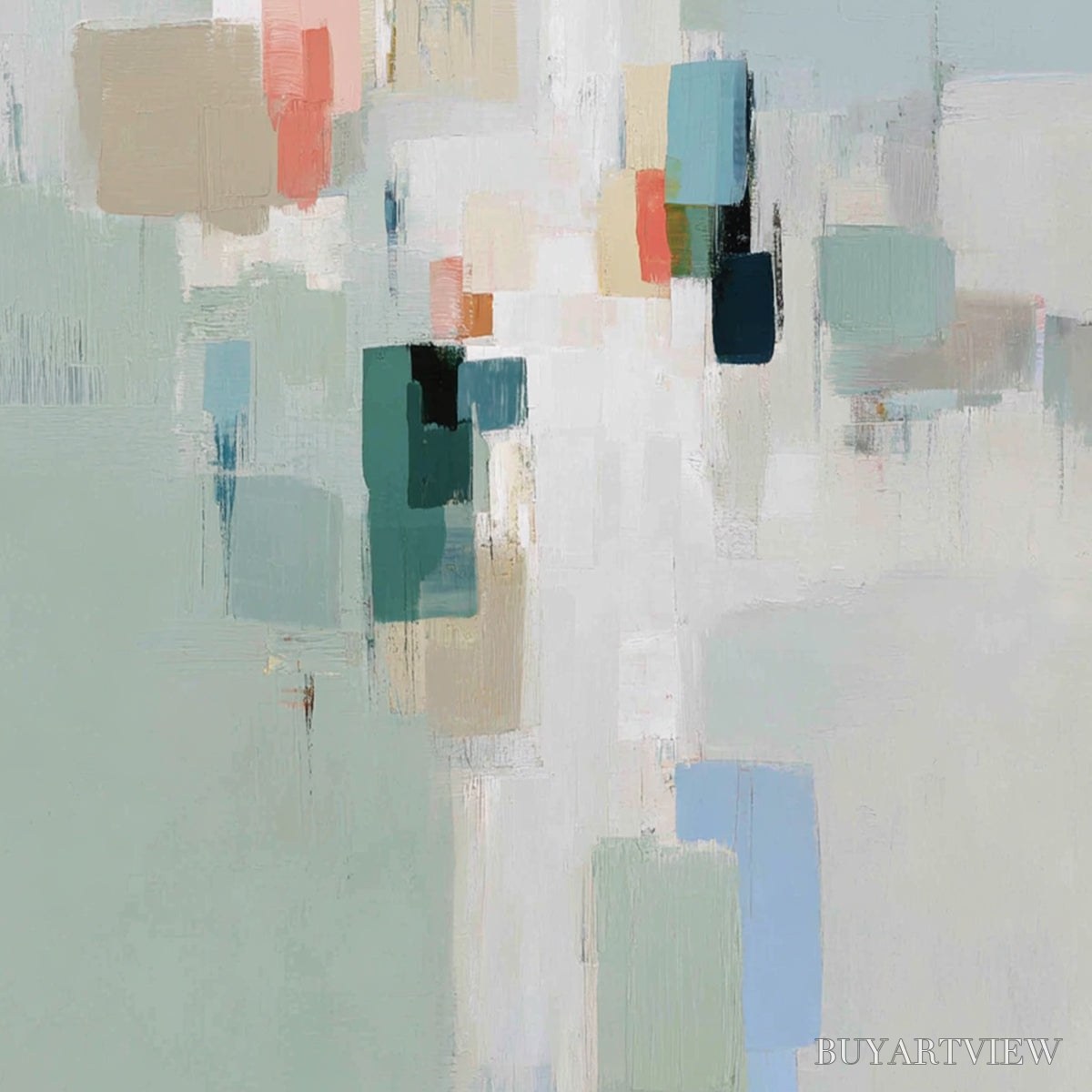 ARTOVITAS Whisper – Minimalist Muted Tone Abstract - image 3