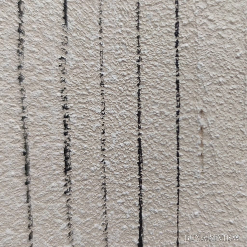 ARTOVITAS Linear Calm – Textured Minimalist Abstract Line Art Painting - image 6