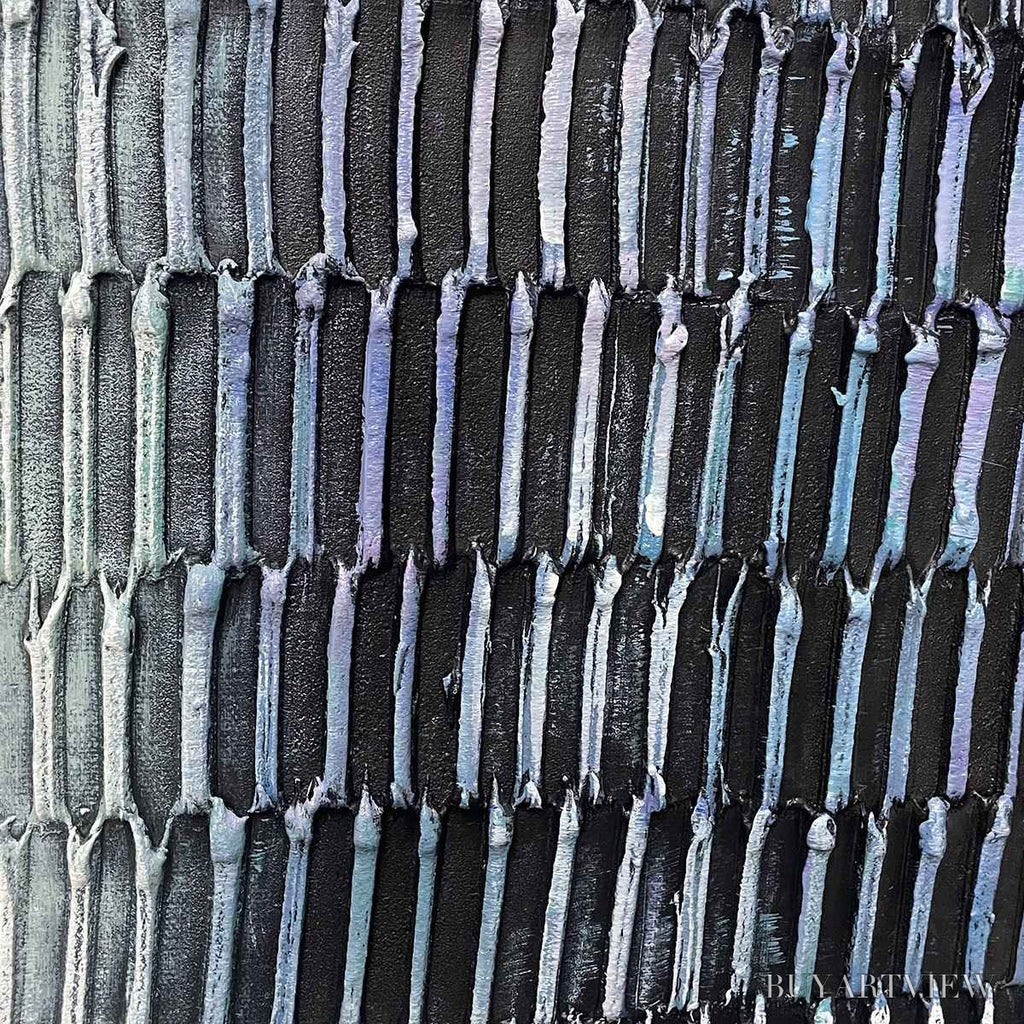ARTOVITAS Textured Depths – Minimalist Textured Abstract Painting - image 6