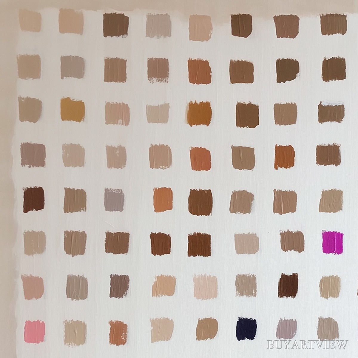 ARTOVITAS Nuance – Minimalist Abstract Color Block Oil Painting - image 6