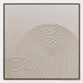 ARTOVITAS Sandstone Arches – Textured Minimalist Abstract Oil Painting - image 1