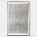 ARTOVITAS Silver Linings – Textured Minimalist Abstract Oil Painting - image 1