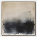 ARTOVITAS Dusk Shadows – Abstract Minimalist Neutral Tone Oil Painting - image 1