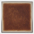 ARTOVITAS Umbra – Textured Abstract Square Brown Oil Painting - image 1