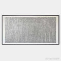 ARTOVITAS Woven Texture – Minimalist Textured Painting in Grey and White - image 1