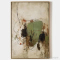 ARTOVITAS Sage Abstract – Minimalist Abstract Painting, Vertical - image 1