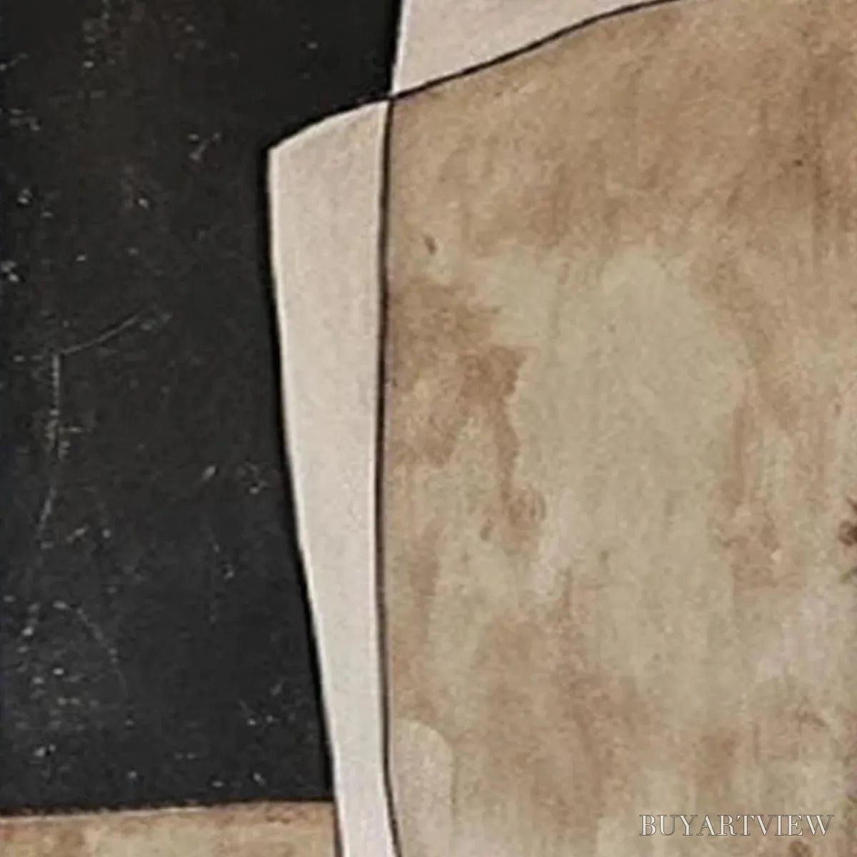ARTOVITAS Abstract Geometric Diptych – Abstract Painting Set of 2, Vertical - image 3