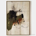 ARTOVITAS Untitled Abstract – Minimalist Abstract Painting, Vertical - image 1