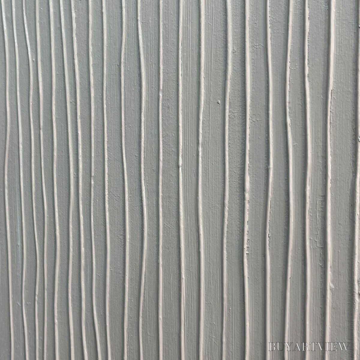 ARTOVITAS Textured Beige Lines – Minimalist Textured Painting - image 5