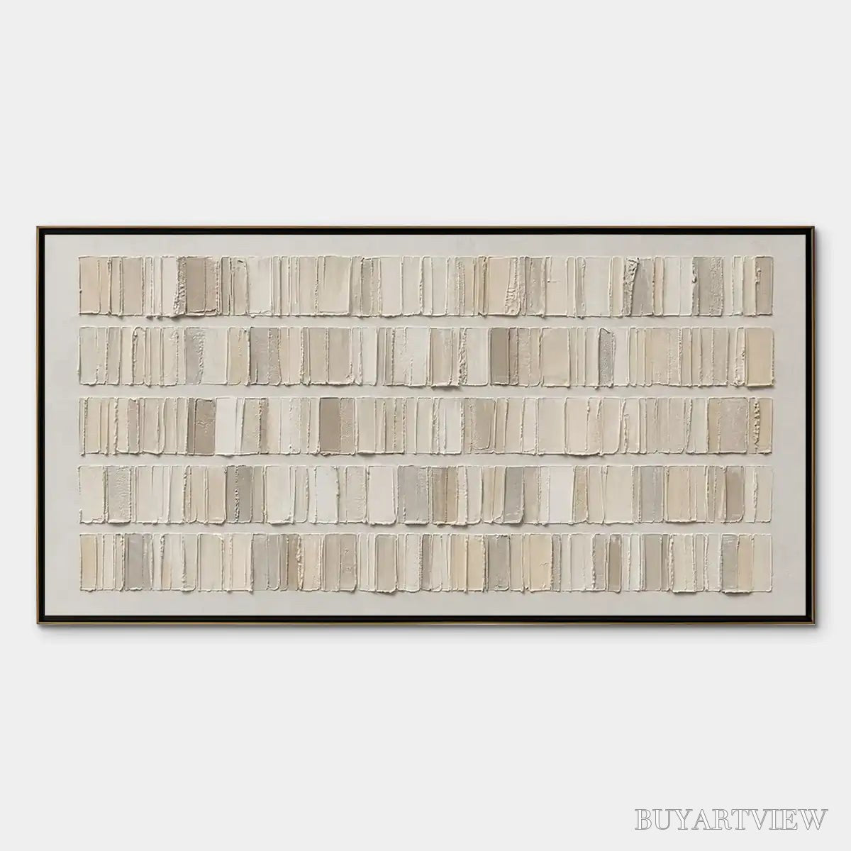 ARTOVITAS White Current – White Horizontal Texture - image 1