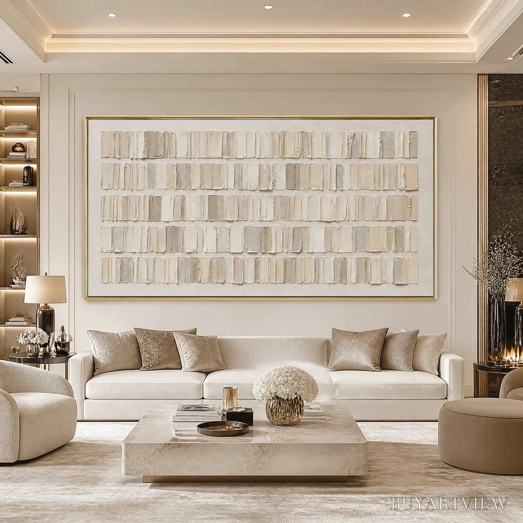 ARTOVITAS White Current – White Horizontal Texture - image 5
