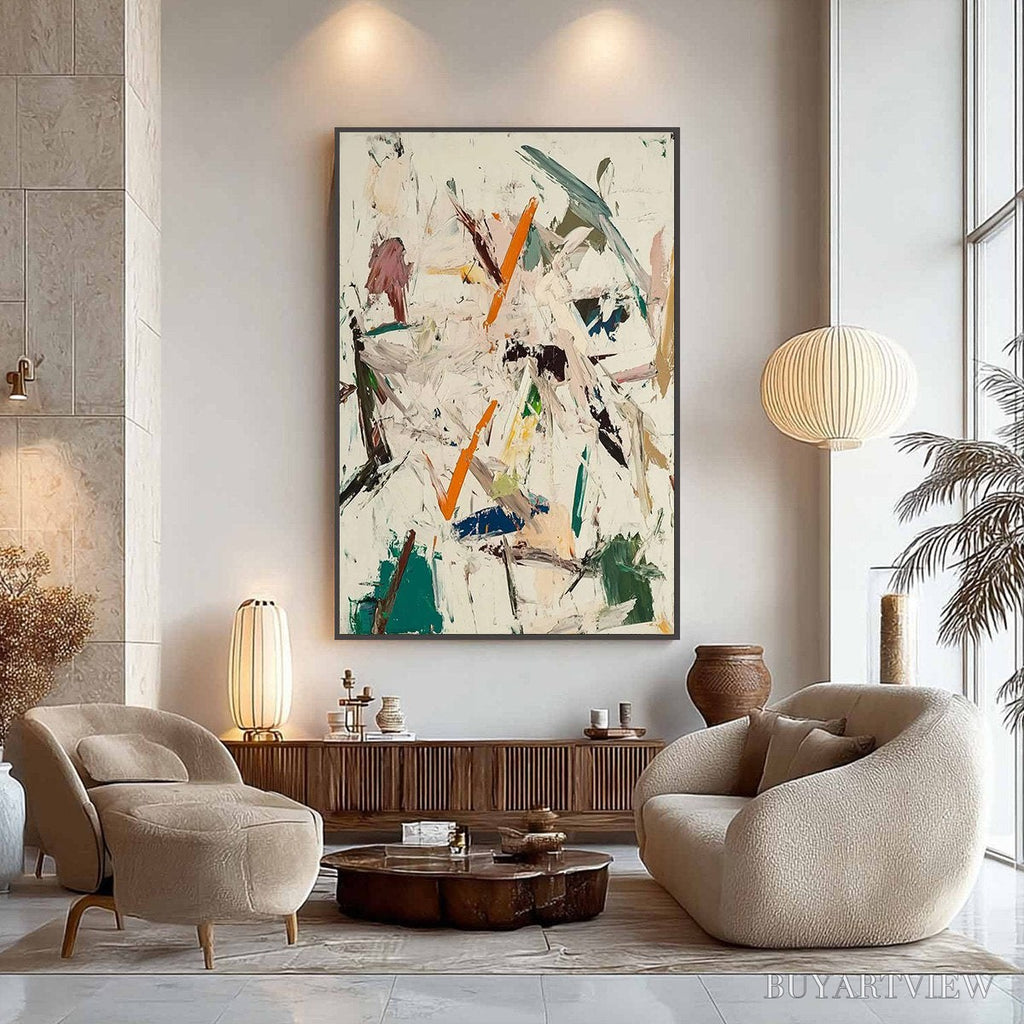 ARTOVITAS Frozen Rush – Textured Abstract Impasto Oil Painting - image 5