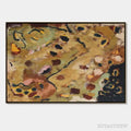 ARTOVITAS Earth Tones – Abstract Organic Textured Oil Painting - image 1