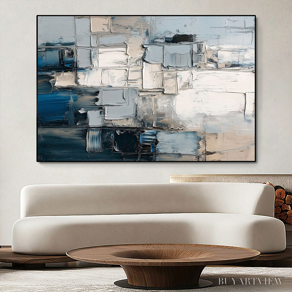 ARTOVITAS Stratum – Heavily Textured Abstract Impasto Oil Painting - image 4