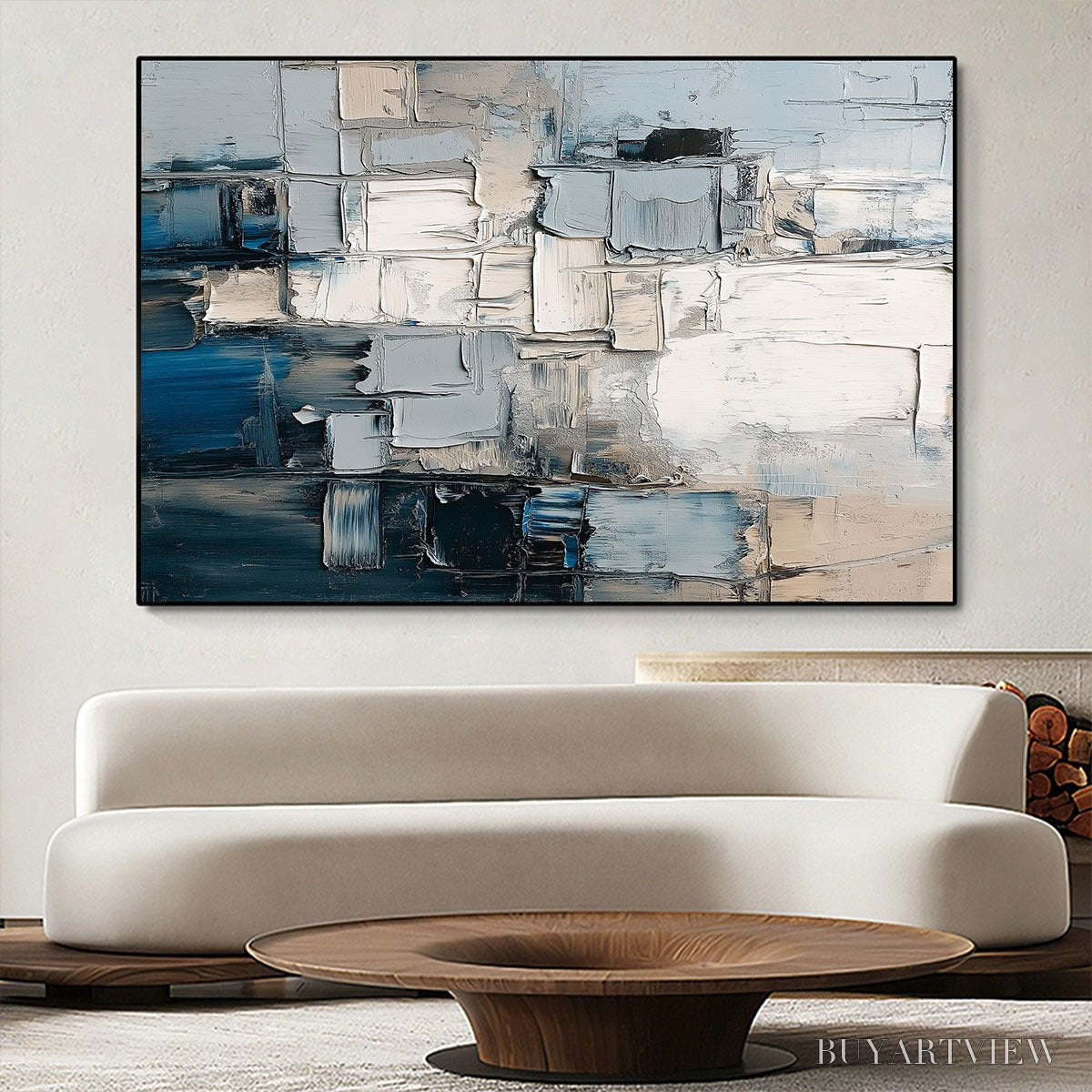 ARTOVITAS Stratum – Heavily Textured Abstract Impasto Oil Painting - image 4