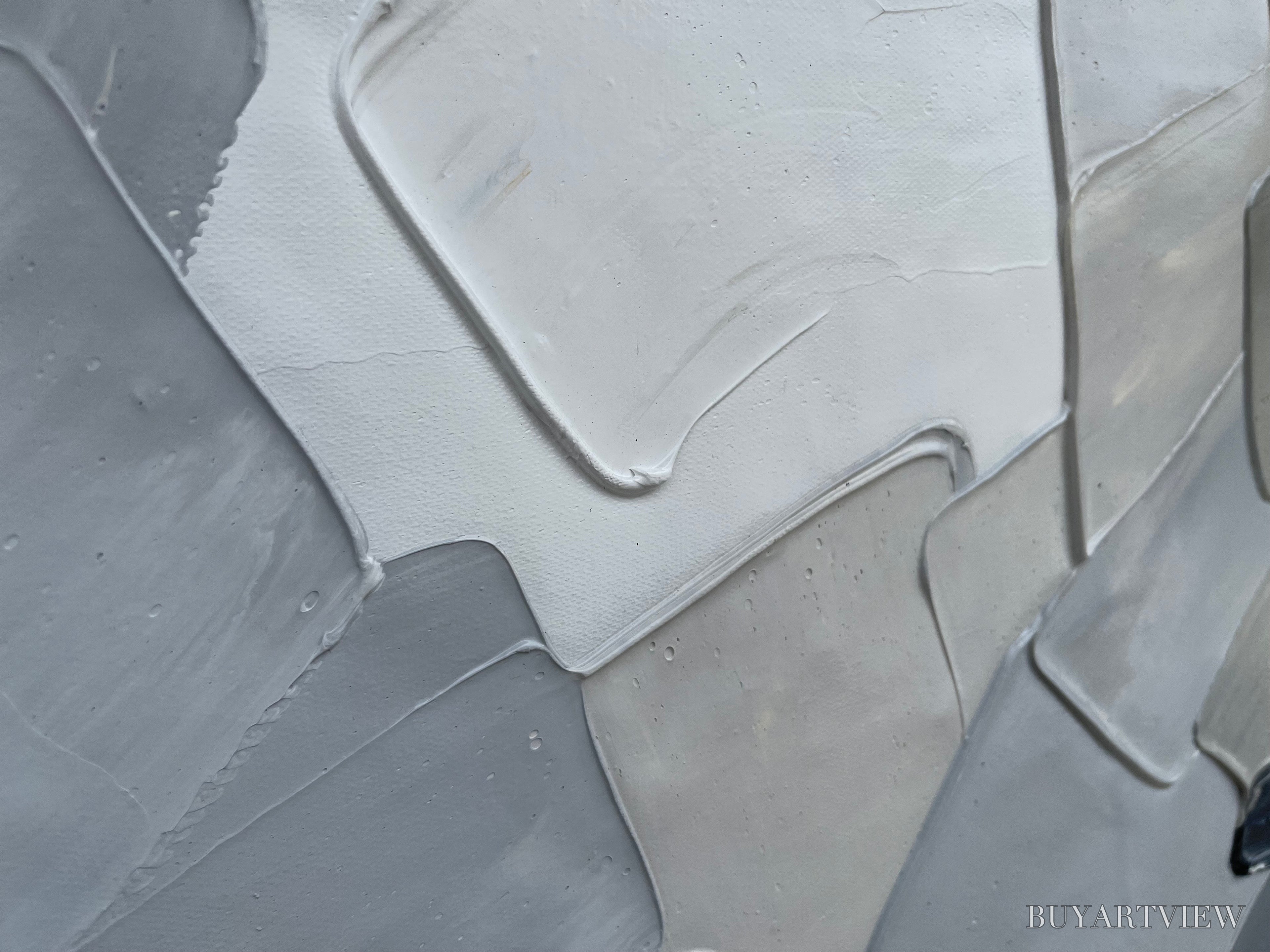ARTOVITAS Layered Harmony – Textured Abstract Oil Painting - image 5