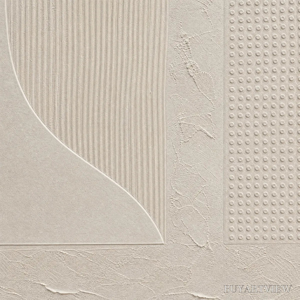 ARTOVITAS Silent Composition – Large Textured Minimalist Wabi Sabi - image 3