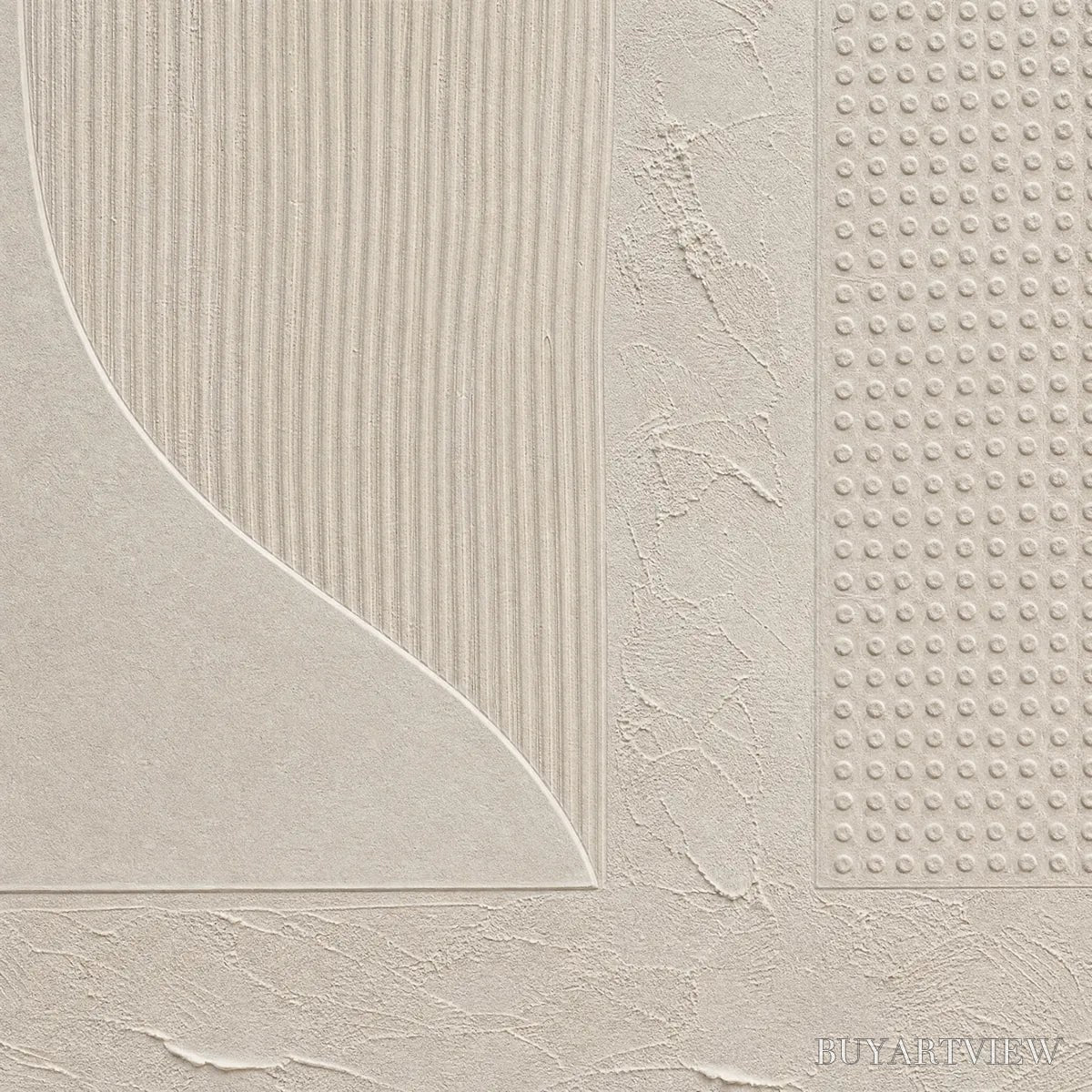ARTOVITAS Silent Composition – Large Textured Minimalist Wabi Sabi - image 3