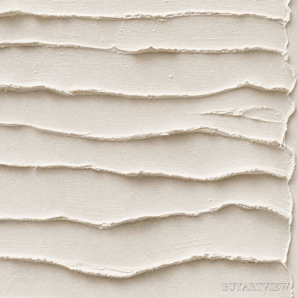ARTOVITAS Strata – Textured Wabi-Sabi Minimalist Abstract Painting - image 3