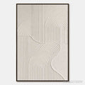 ARTOVITAS Zenith – Textured Wabi Sabi Minimalist Abstract Painting - image 1