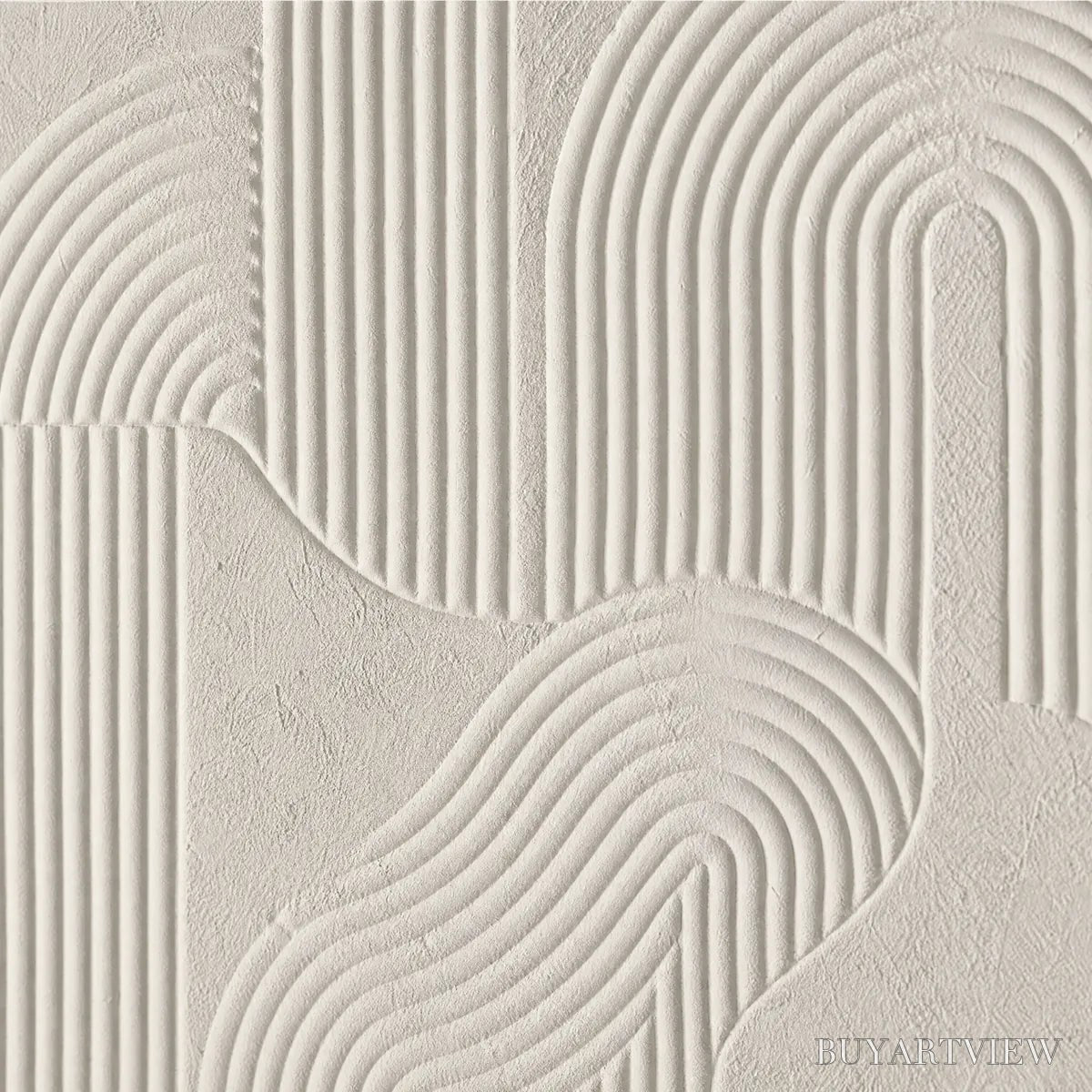 ARTOVITAS Zenith – Textured Wabi Sabi Minimalist Abstract Painting - image 3