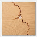 ARTOVITAS Breach – Wabi-Sabi Textured Abstract Painting for Minimalist Decor - image 1