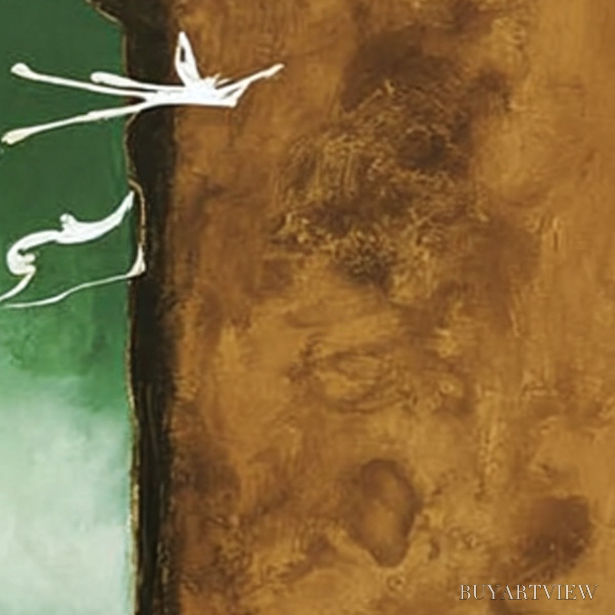 ARTOVITAS Sojourn – Wabi Sabi Impasto Painting of an Avian Journey - image 3