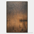 ARTOVITAS Earthen Echo – Heavily Textured Wabi Sabi Abstract Painting - image 1