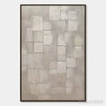 ARTOVITAS Foundations – Textured Minimalist Geometric Abstract Painting - image 1
