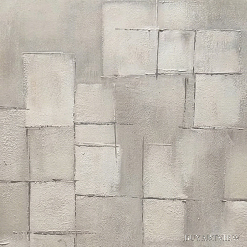 ARTOVITAS Foundations – Textured Minimalist Geometric Abstract Painting - image 3