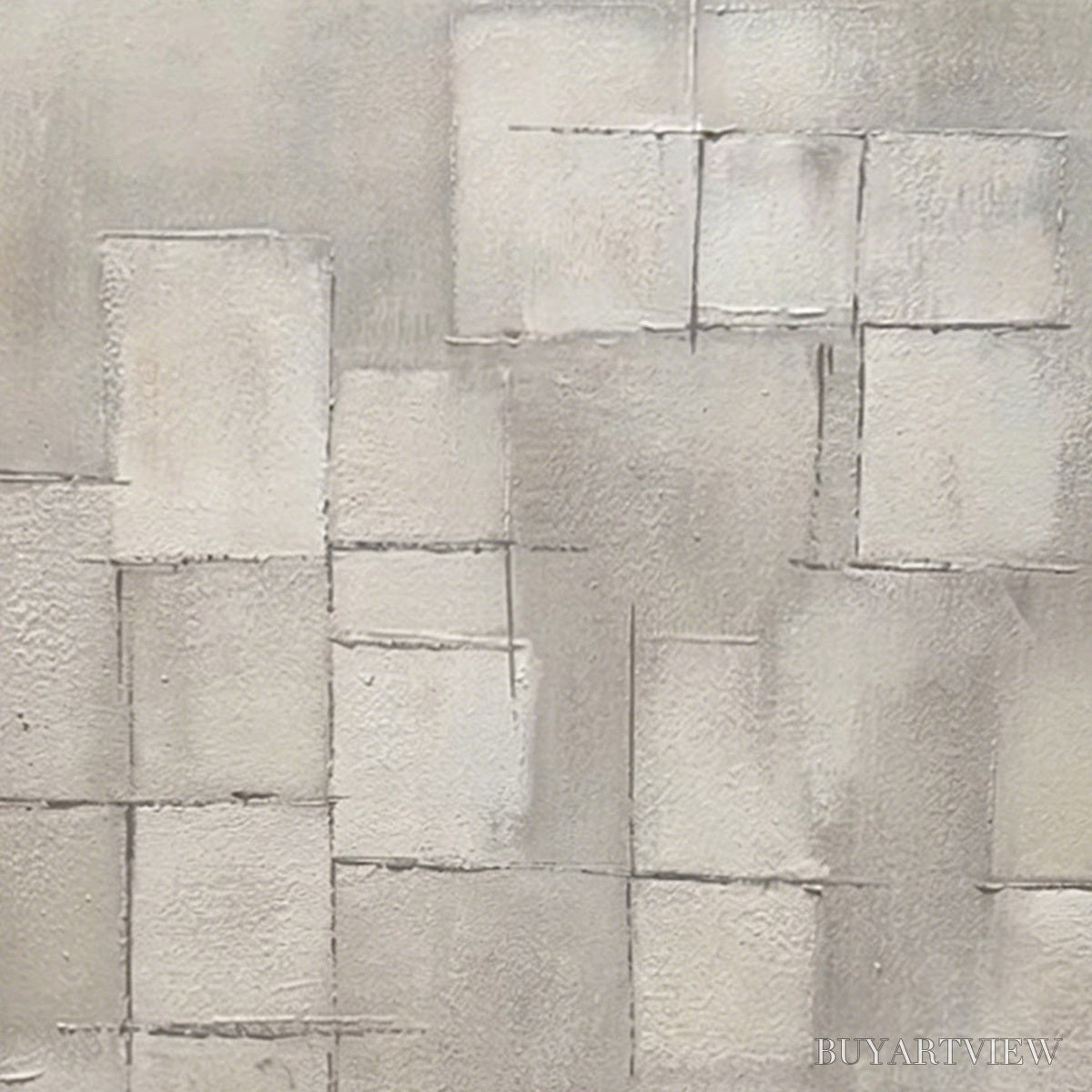 ARTOVITAS Foundations – Textured Minimalist Geometric Abstract Painting - image 3