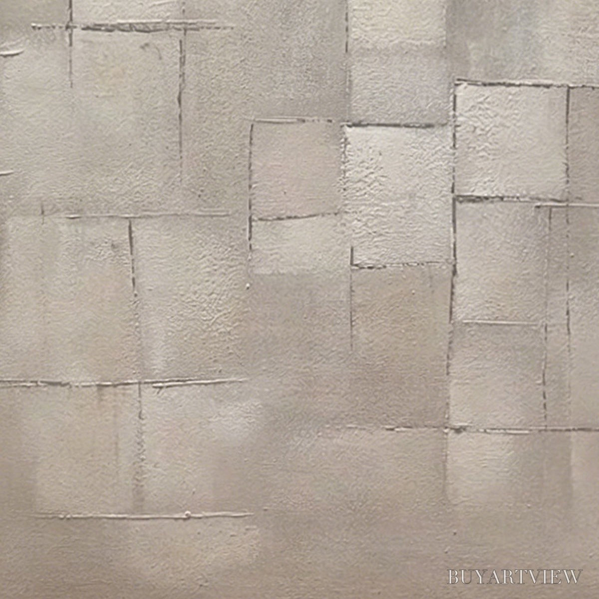 ARTOVITAS Foundations – Textured Minimalist Geometric Abstract Painting - image 5