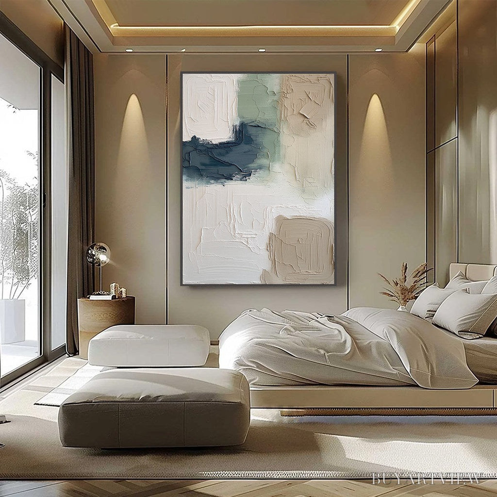 ARTOVITAS Terra Firma – Textured Wabi-Sabi Abstract in Earth Tones - image 6